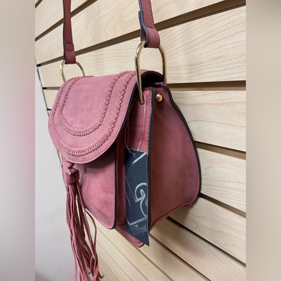 NWT LA TIQUE WOMEN AMAZING VEGAN LEATHER HANDBAG - Picture 4 of 8